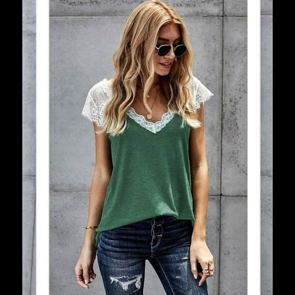 🆕 BeVogue - Relaxed Lace Top - Picture 8 of 8